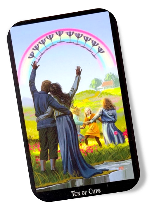 Meaning of the Ten of Cups Witches Tarot