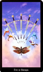 5 of Swords Witches Tarot