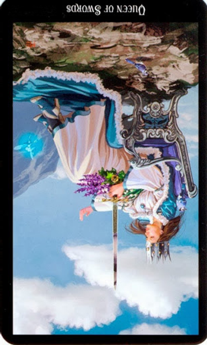 reversed queen of swords witches tarot