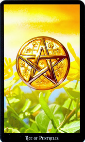Ace of Pentacles Witches Tarot