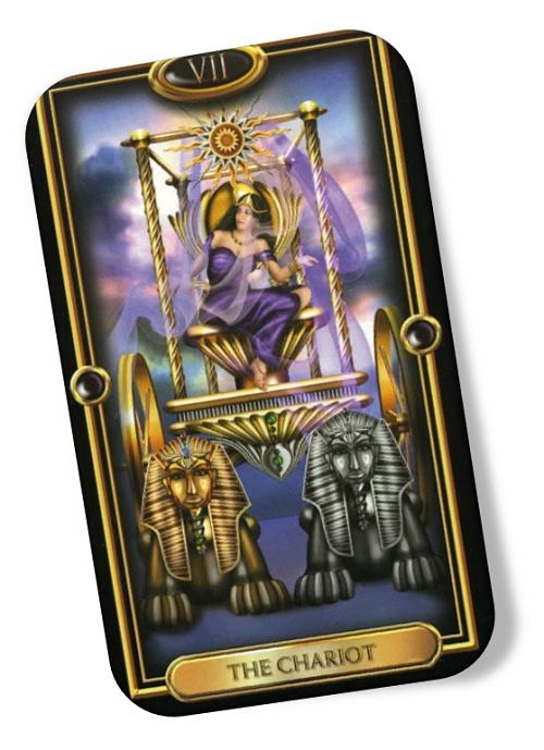 Meaning of the Chariot Gilded Tarot