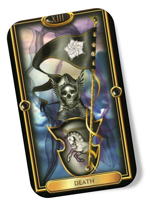 Meaning of Death Gilded Tarot