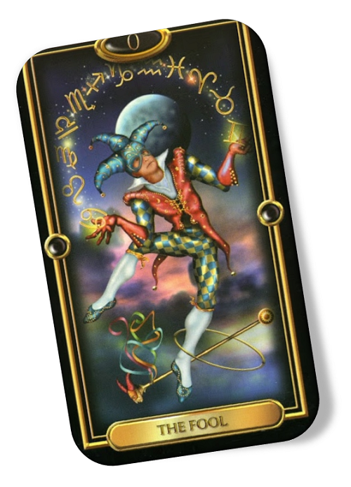 Meaning of the Fool Gilded Tarot