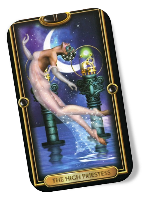 Meaning of the High Priestess Gilded Tarot