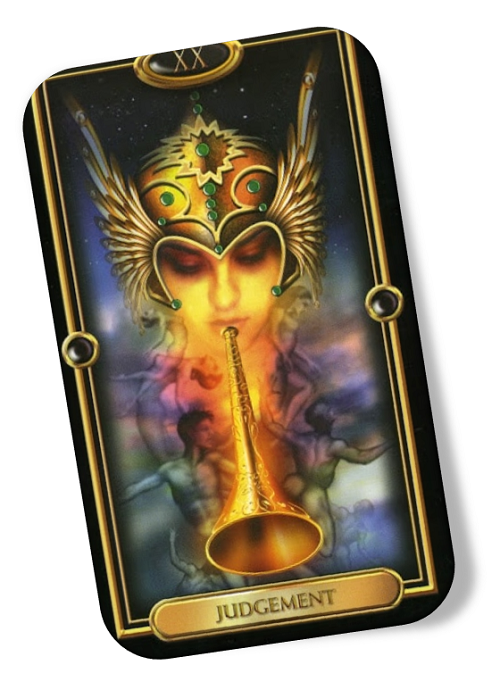 Meaning of Judgement Gilded Tarot
