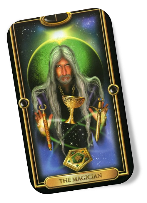 Meaning of the Magician Gilded Tarot