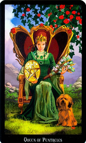 Queen of Pentacles Witches Tarot