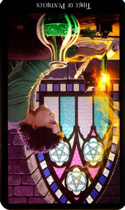 reversed three of pentacles witches tarot