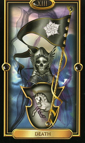 The Death Gilded Tarot