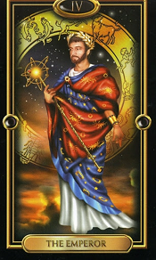 The Emperor Gilded Tarot