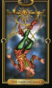 The Hanging Man Gilded Tarot