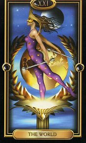 The World Gilded Tarot