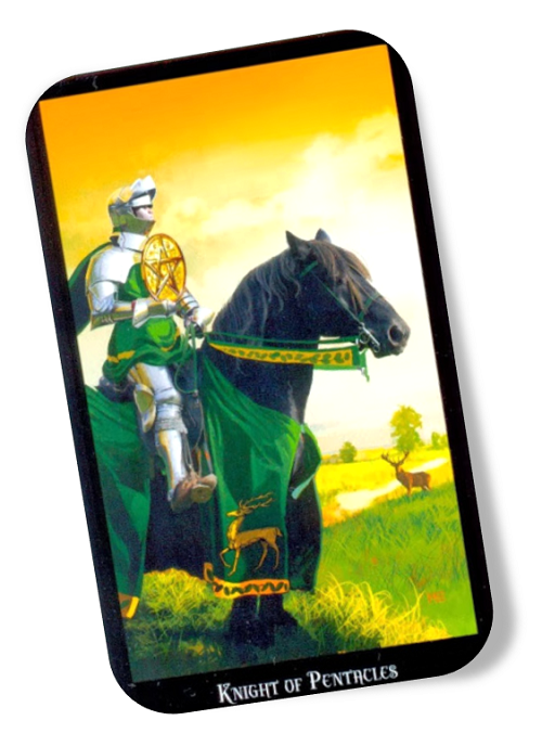 Meaning of the Knight of Pentacles Witches Tarot