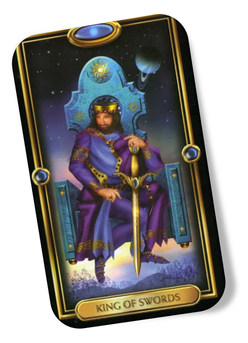 Meaning of the King of Swords Gilded Tarot