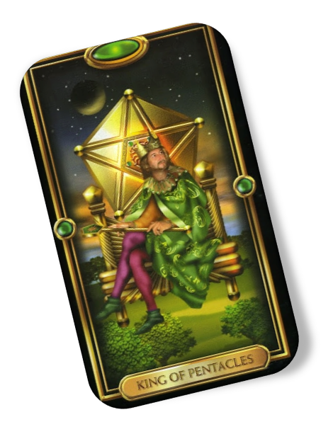 Meaning of the King of Pentacles Gilded Tarot