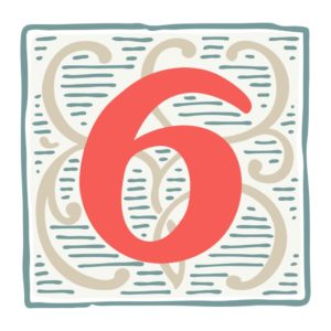 What does the number 6 mean in numerology?