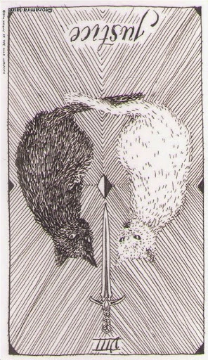 reversed justice wild unknown tarot