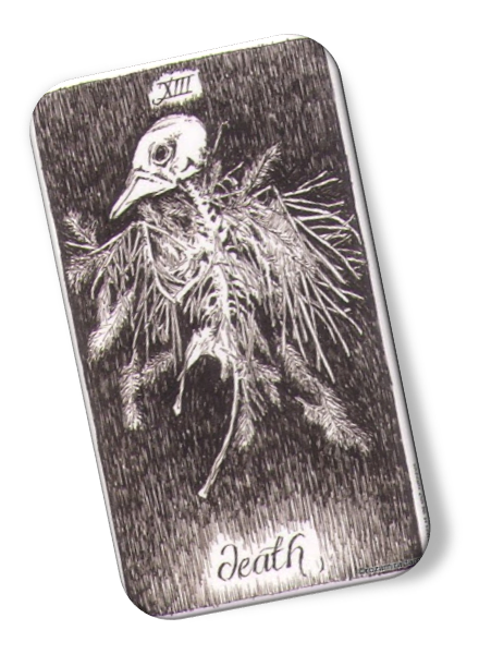 Image description on Death Wild Unknown Tarot