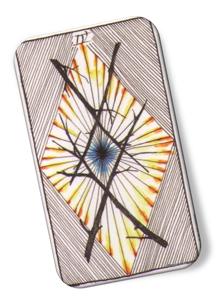 Image description on Four of Wands Wild Unknown Tarot