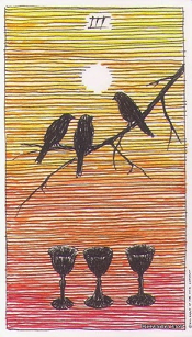 3 of Cups Wild Unknown Tarot
