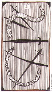 5 of swords Wild Unknown Tarot