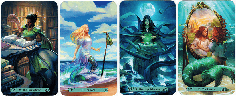 Major Arcana Mermaid Tarot