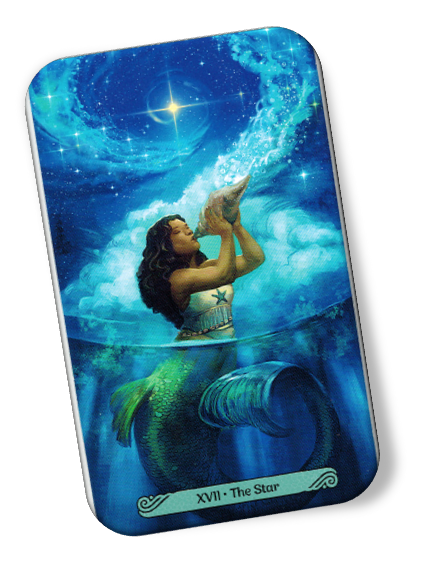 Image description on The Star Mermaid Tarot