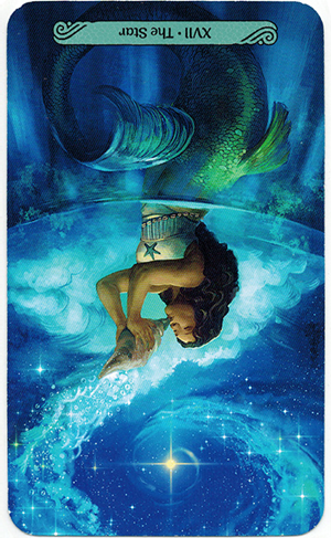 The Star Mermaid Tarot reversed meanings