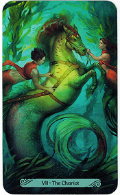 The Chariot Mermaid Tarot