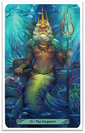 The Emperor Mermaid Tarot