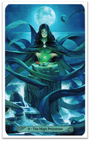 The High Priestess Mermaid Tarot