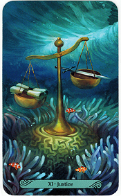 The Justice Mermaid Tarot