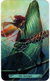 The Strength Mermaid Tarot