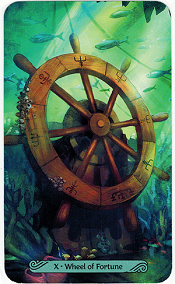 The Wheel of Fortune Mermaid Tarot