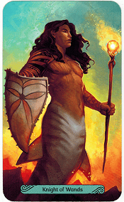 knight of wands Mermaid Tarot