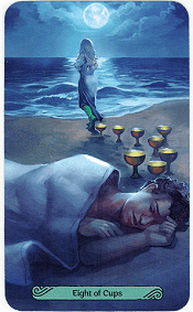 8 of Cups Mermaid Tarot