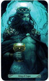king of Cups Mermaid Tarot
