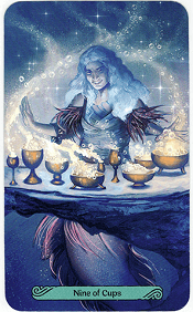 9 of Cups Mermaid Tarot