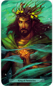 king of Pentacles Mermaid Tarot