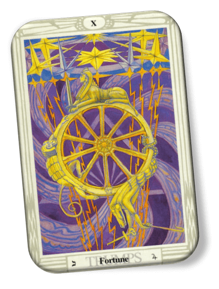 Analyze and describe Fortune Thoth Tarot